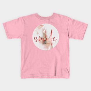 Lipstick Smile Kids T-Shirt